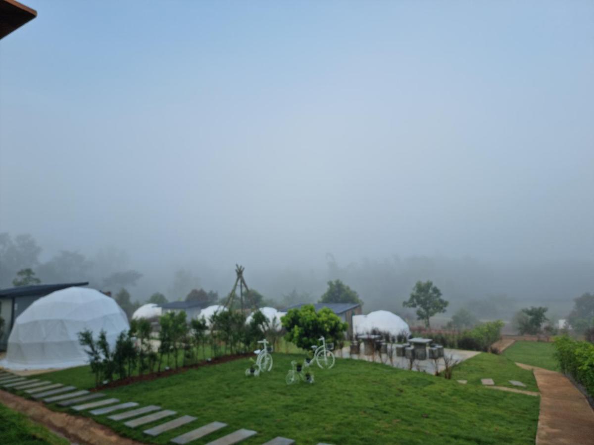 Hotel เต้นท์โดมเขาค้อ Lung Bun Camp Ban Nong Rang Chang Exterior foto